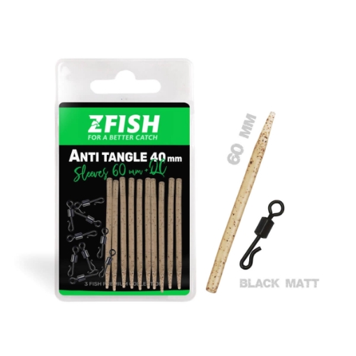 Obrázek ZFISH Anti Tangle SET Sleeves 60mm + QC