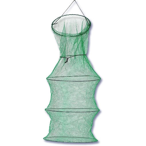 Extra dlouhý rybářský vezírek Zebco Keep Net o délce 120 cm pro bezpečné uchování ryb.