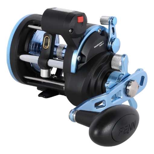 Multiplikátor PENN Warfare II Level Wind 20 LC SD LH s mechanickým počítadlem vlasce.