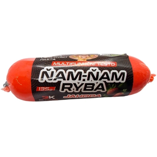 Obrázek Inovativní těsto Ňam-Ňam ryba Jahoda 135g