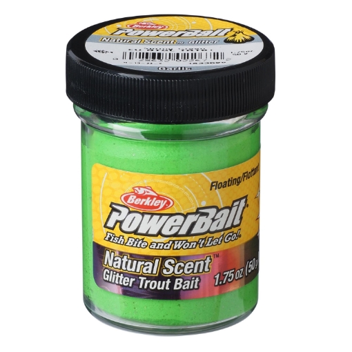 Obrázek Berkley Powerbait NTGL Garlic Spring Green Glitter