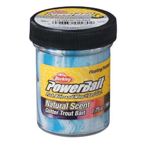 Obrázek Berkley Powerbait NTGL Garlic White/Blue Glitter