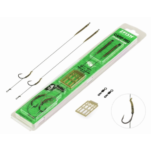 Obrázek ZFISH Návazec Curve Shank Carp Rig vel.6 2ks