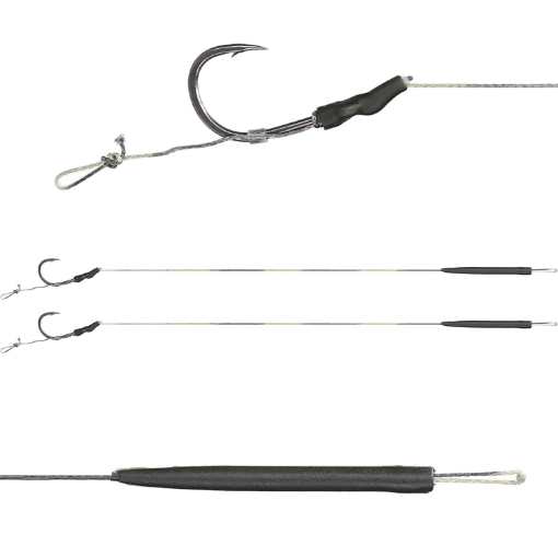 Obrázek Mikado Classic Rig Pro Coated #4 23cm 25lb 2ks