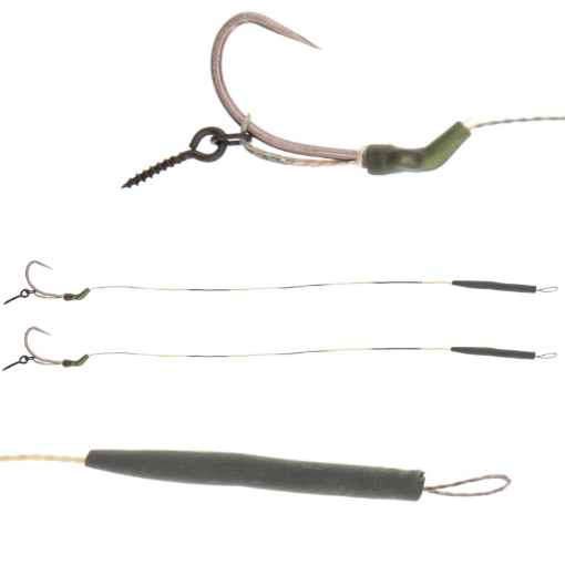 Obrázek Mikado Slip D-Rig Barbless vel.4 23cm 25lb 2ks