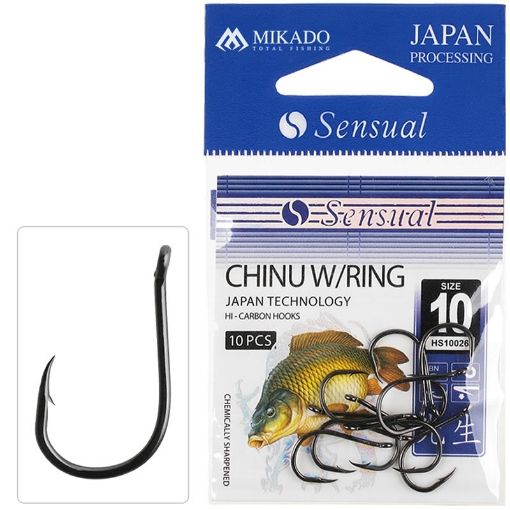 Obrázek Mikado Háček Sensual Chinu W/Ring #2 BN (10ks)