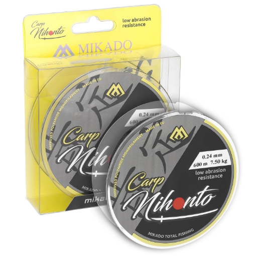 Obrázek Mikado Nihonto Carp Black 600m 0.26mm 8.50kg