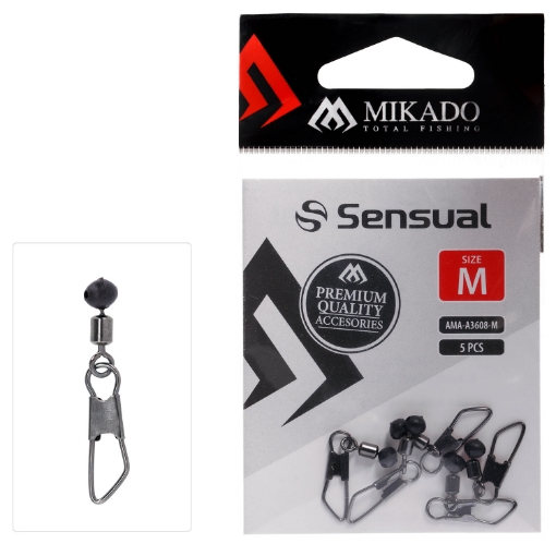 Obrázek Mikado Adaptér Waggler/Feeder vel.M (5ks)