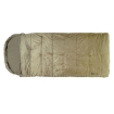 Detailní pohled na teplou fleecovou podšívku a masivní zipy spacáku JRC Defender II Sleeping Bag Fleece