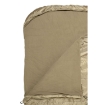 Detailní pohled na teplou fleecovou podšívku a masivní zipy spacáku JRC Defender II Sleeping Bag Fleece obr5