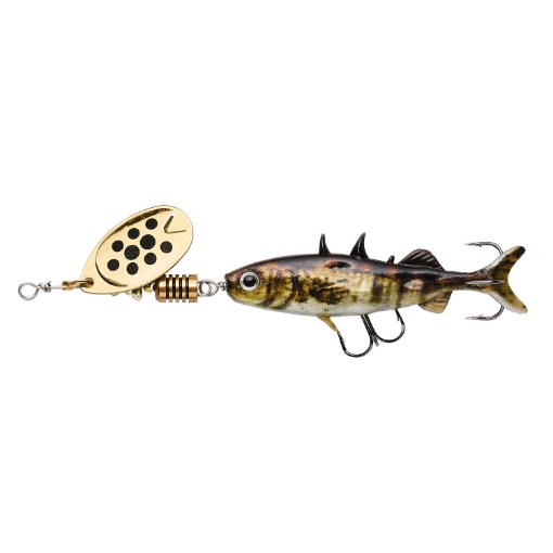 Obrázek Fast Attack Stickle Spinner 6.5cm Natural Stickle