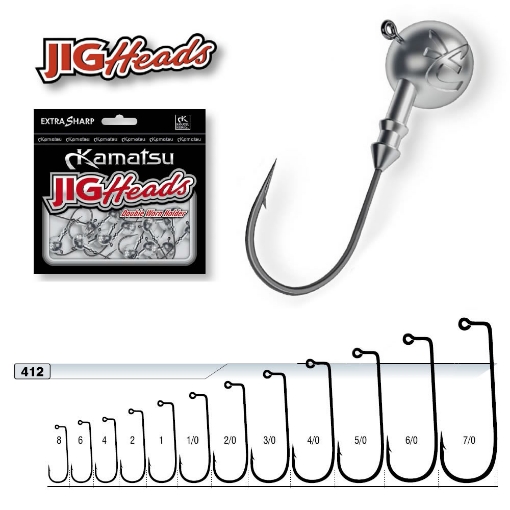 Obrázek Jig hlavička Kamatsu Extra #2/0 18.0g 4.4cm