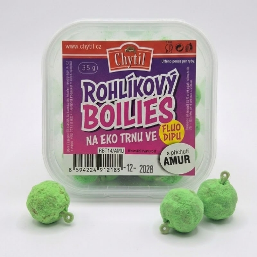 Obrazek Rohlíkové boilies na EKO trnu Fluo Amur 14mm