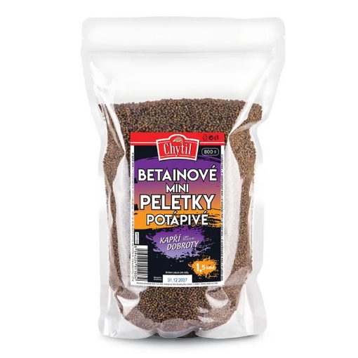 Obrázek Chytil Betainové Mini Peletky Potápivé 1.5mm 800g