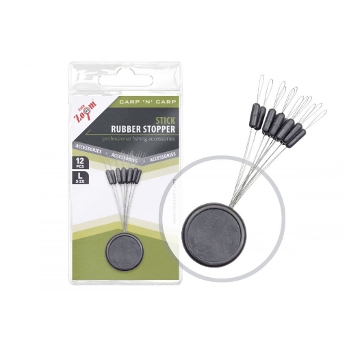 Obrázek Carp Zoom Gumová zarážka Stick Rubber - 12 ks / Vel. M