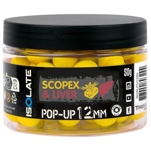 Obrázek Shimano Isolate Pop-Up Scopex Liver 12mm 50g