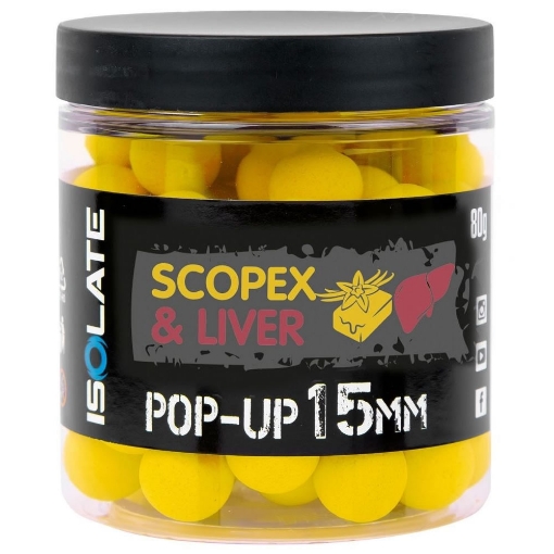 Obrázek Shimano Isolate Pop-Up Scopex Liver 15mm 80g