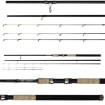 Pohled na elegantní blank třídílného method feederového prutu DAM ICONIC2 Method Feeder s výměnnou špičkou
