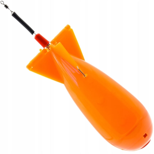 Pohled na velkou automatickou zakrmovací raketu NECO 18cm s mechanickým nárazovým zámkem
